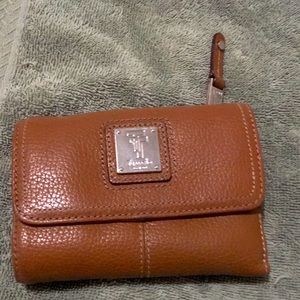 Leather wallet brand Tignanello